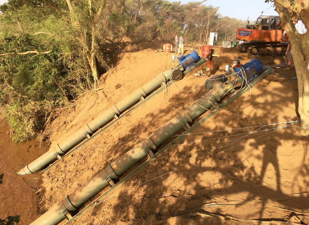 Etiopia pompe a flusso misto Veneroni